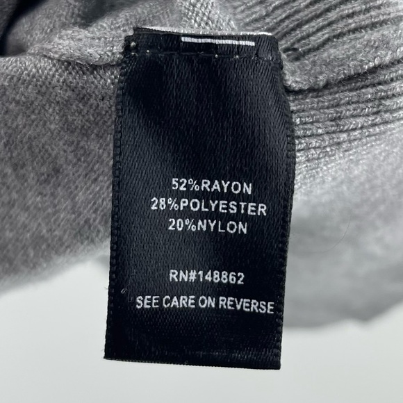 Torrid Everyday Soft Turtleneck Sweater in Grey, NWT, Women's 3X - Picture 8 of 9